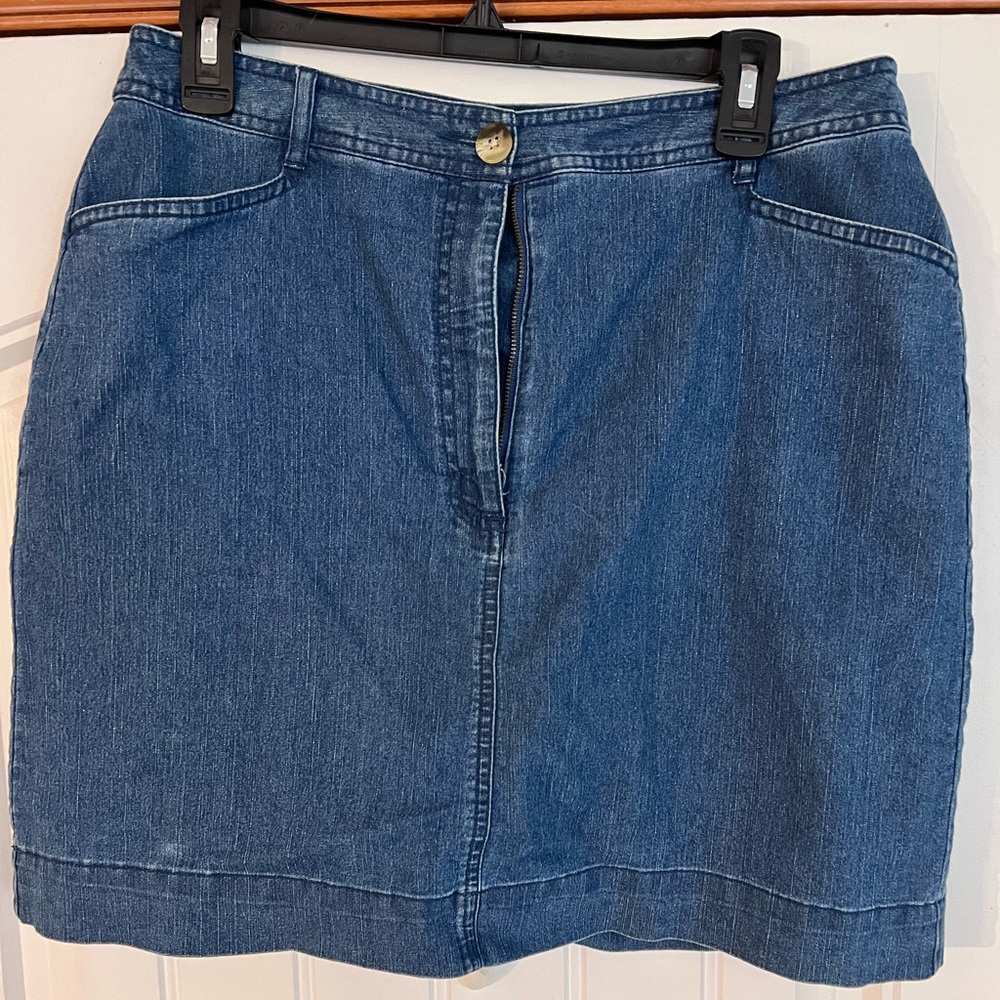 Sz 12 denim skirt